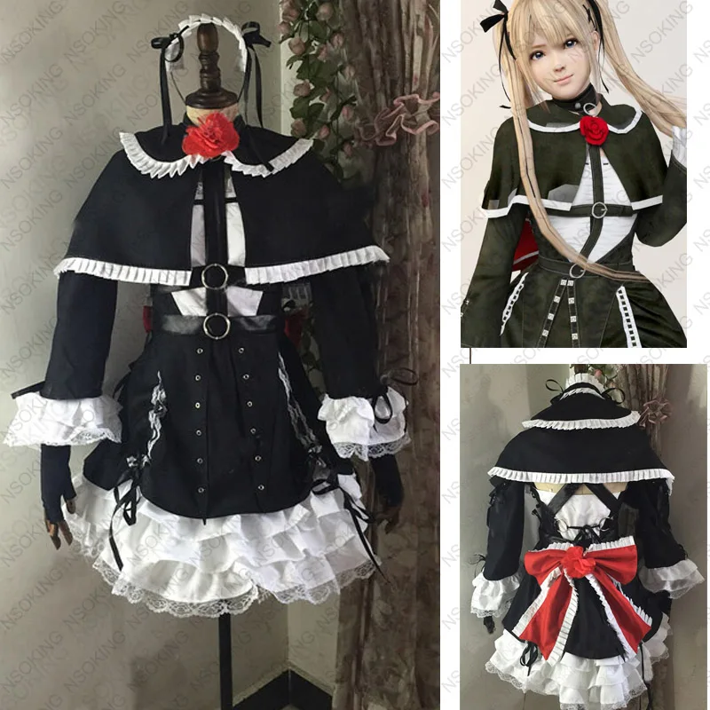 Game Dead or Alive 5 Marie Rose Cosplay Shoes Anime Party Boots