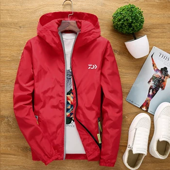 

Outdoor Summer Spring Big Size Men Women Jacket Couple Windbreaker Reflective Fishing Clothes Hiking Camping Clothing