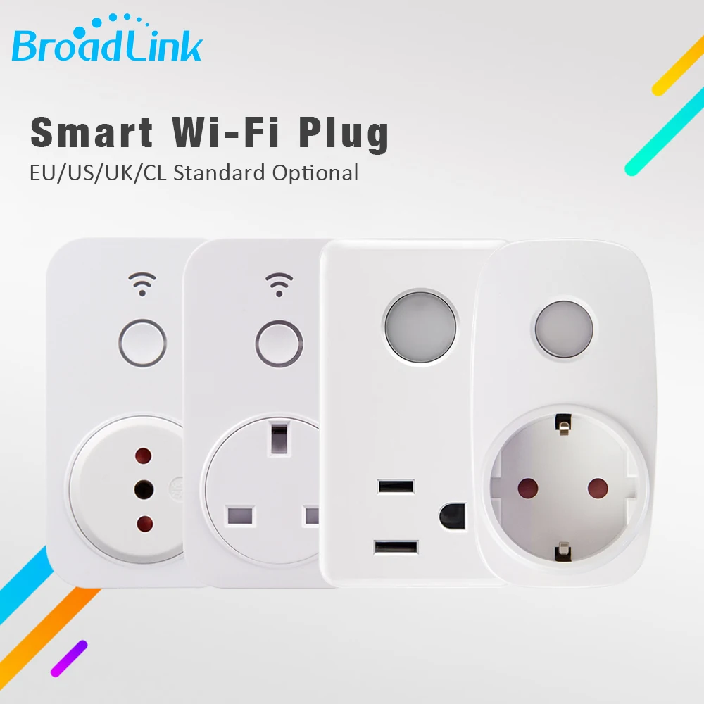 Broadlink SP3 SP2 EU US UK CL Wifi розетка смарт пульт дистанционного управления для