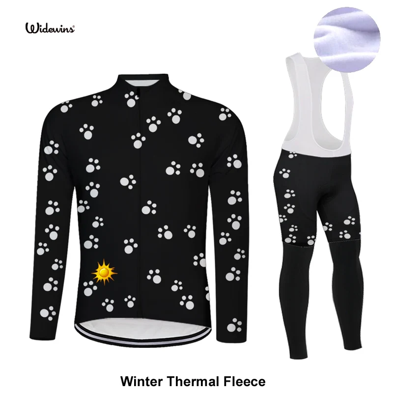 

2018 Winter Cycling Jersey Long sleeve Thermal Fleece Bike Jacket Clothing Maillot Roupa Ciclismo Invierno Hombre 5237