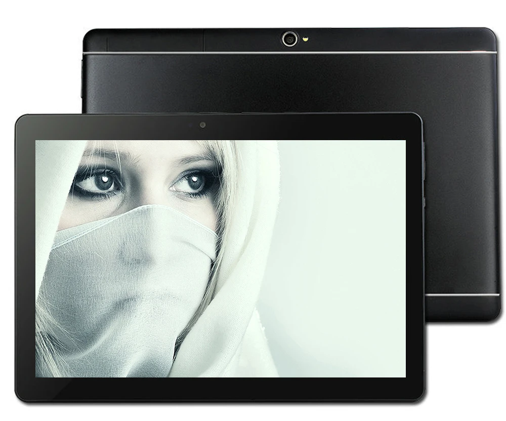 MT8752 S109 64GB ROM 10.1' Tablets Android 7.0 Octa Core Dual Camera 8MP Dual SIM Tablet PC 1920X1200 GPS bluetooth phone
