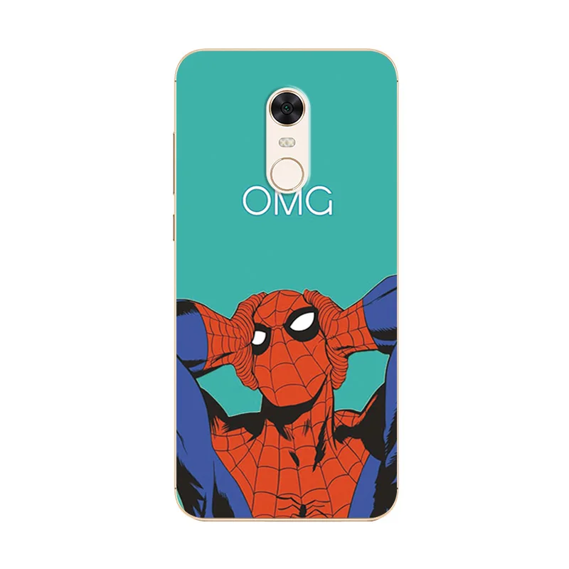 For Xiaomi Redmi 5 Plus Silicone Novelty Phone Case Cover For Xiaomi redmi 5 Iron Man Avengers Case Coque Redmi 5plus Covers For Xiaomi Redmi 5 Plus Silicone Novelty Phone Case Cover For Xiaomi redmi 5 Iron Man Avengers Case Coque Redmi 5plus Covers