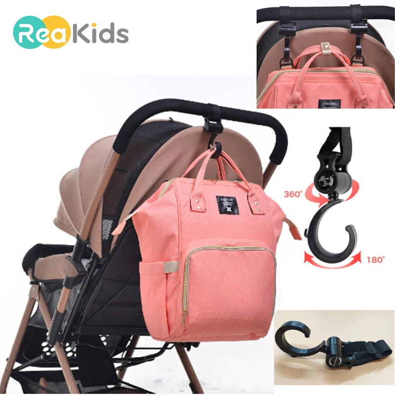 2Pcs//lot universal baby stroller hooks pram pushchair stroller carriage hook BCD