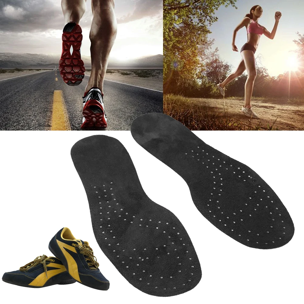 Silicone Shoes Insoles Sports Running Shock Absorbing Feet Ankle