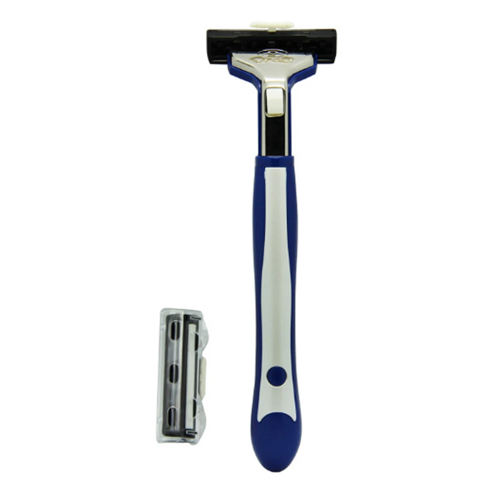 Manual razor knife holder to plan the razor 1 + 1 bladethe razor
