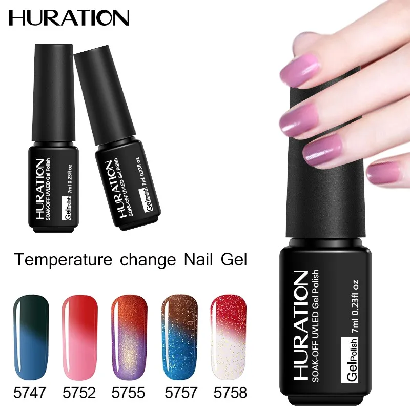 Huration Lucky Soak Off UV LED Gel Nail Polish Temperature