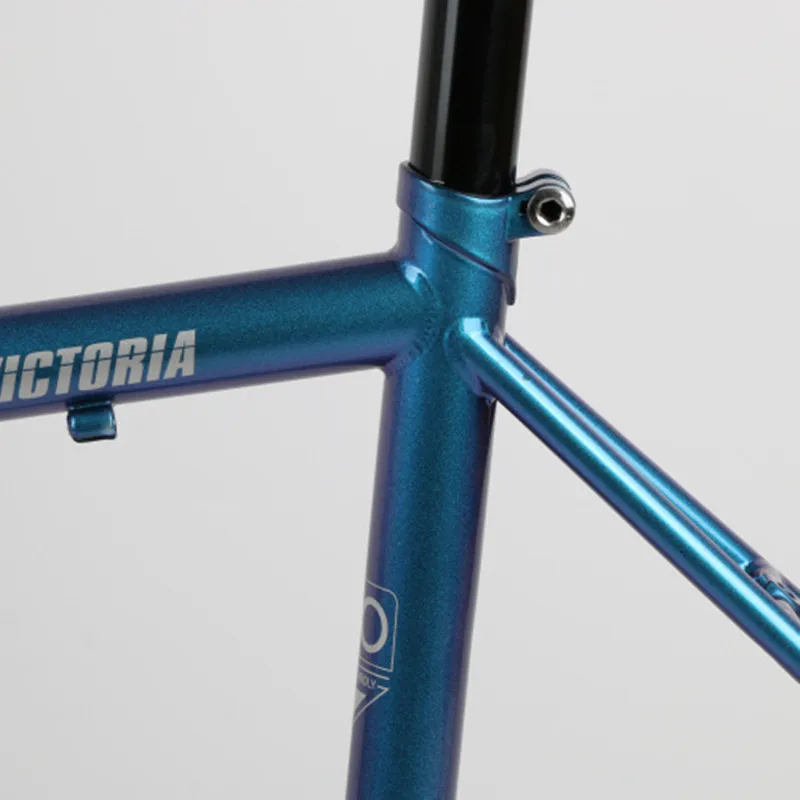 Discount TSUNAMI Ultralight Chrome Frame Carbon Fork Heat Treatment Steel Road Bicycle 700C Chameleon Frameset Caliper Brake Frame 3 Discount TSUNAMI Ultralight Chrome Frame Carbon Fork Heat Treatment Steel Road Bicycle 700C Chameleon Frameset Caliper Brake Frame 3