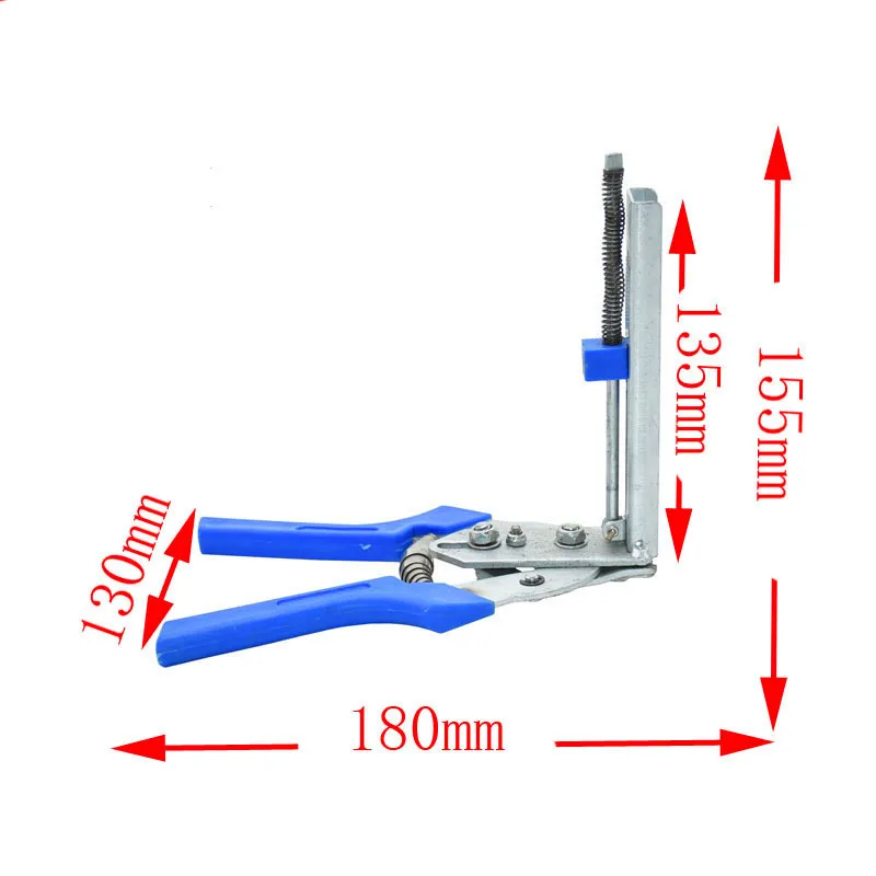 1 комплект, пружинный зажим для проволоки животных, автоматические плоскогубцы, соединительное кольцо, плоскогубцы+ M гвозди, клетка для птиц, кролика, инструменты для установки, товары для птицы