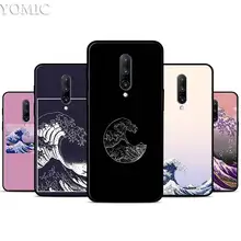 Hokusai The Great Wave Silicone Case for Oneplus 7 7Pro 5T 6 6T Black Soft Case for Oneplus 7 7 Pro TPU Phone Cover