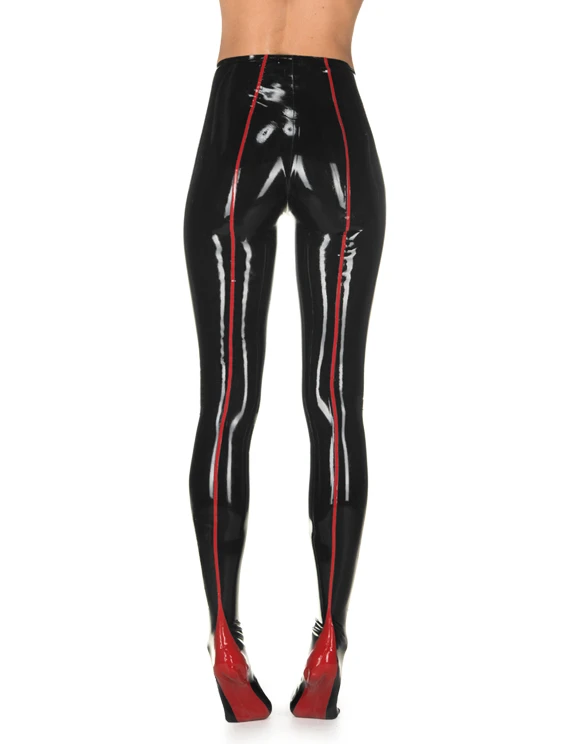 Black latex leggings Black latex leggings