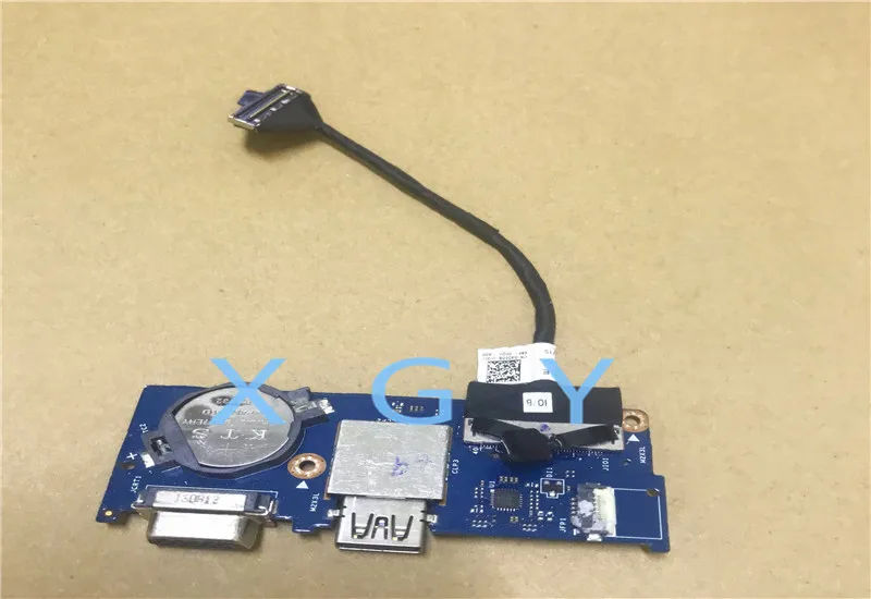 03RJG2 для DELL inspiron 14 5468 устройство чтения USB SD VGA кнопка включения доска LS-D822P 100% тесты