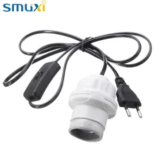 Smuxi Max200W E27 разъем Террариум для Рептилий Керамический держатель тепловой лампы с светильник переключатель лампы 110-220 в США/ЕС/Австралия разъем