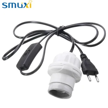 

Smuxi Max200W E27 Socket Reptile Terrarium Ceramic Heat Lamp Holder With Light Switch Lamp Bulb 110-220V US/EU/AU Plug