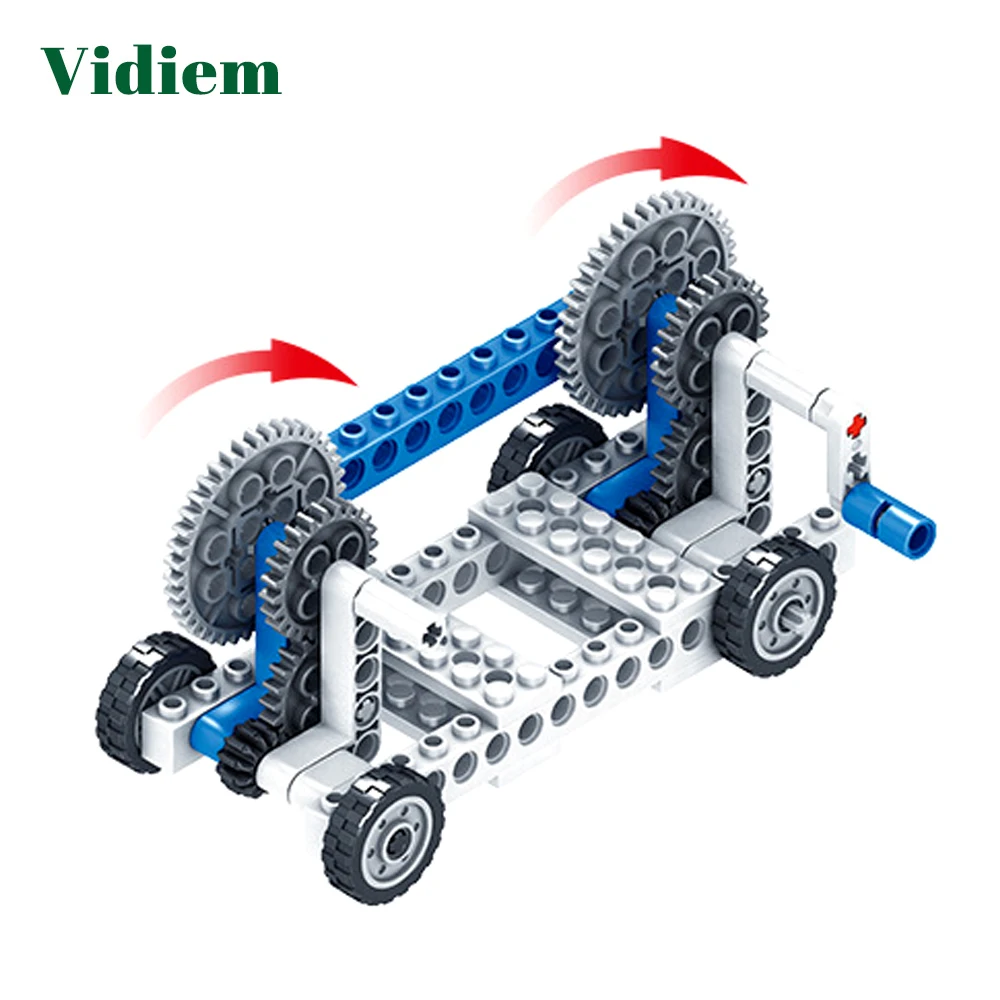 Vidiem строительные блоки обучающая техника игрушки для детей от 3 до 1/4 и 1 серия Science