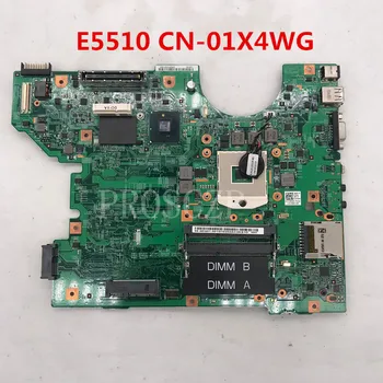 

Free shipping for E5510 Laptop motherboard 01X4WG 1X4WGCN-01X4WG HM55 DDR3 100% full Tested