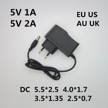 

AC 100-240V DC converter adapte 5V 1A 2A 3A EU US AU UK charger Plug Switching Power Supply Power Adapter Various DC Plugs