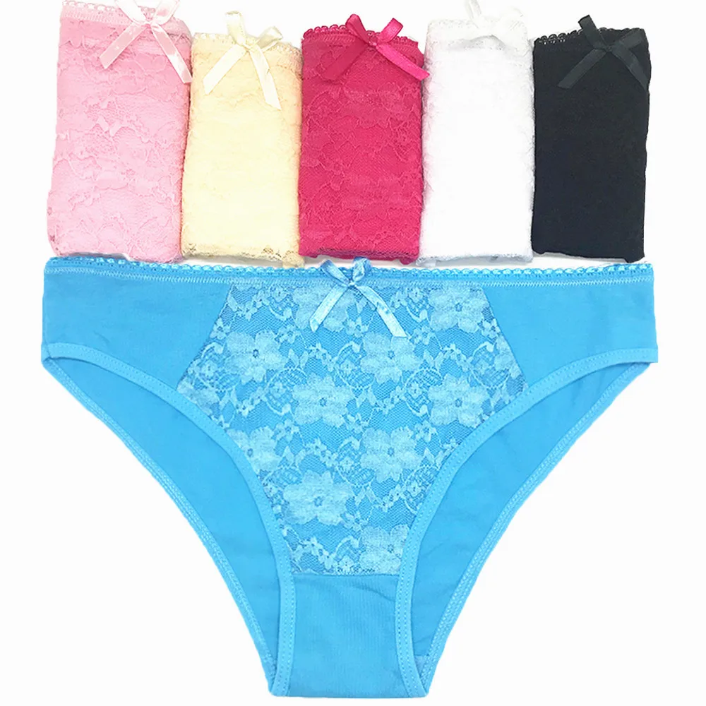 Free Shipping Briefs Womens Underwear Lingerie Femme Lace Bragas Mujer