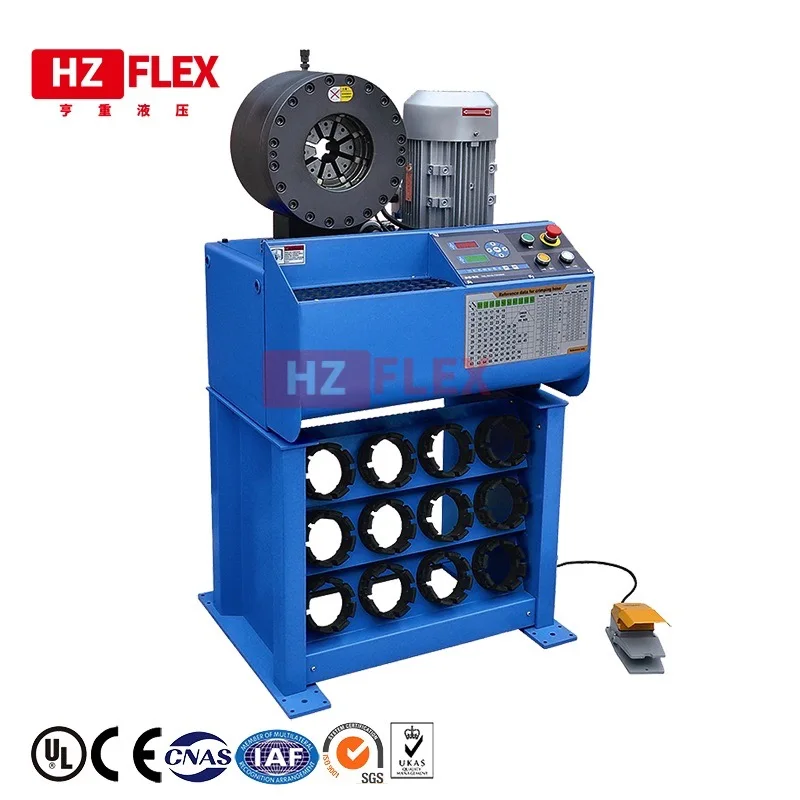 

China high quality 2 inch CNC uniflex hose crimping machine