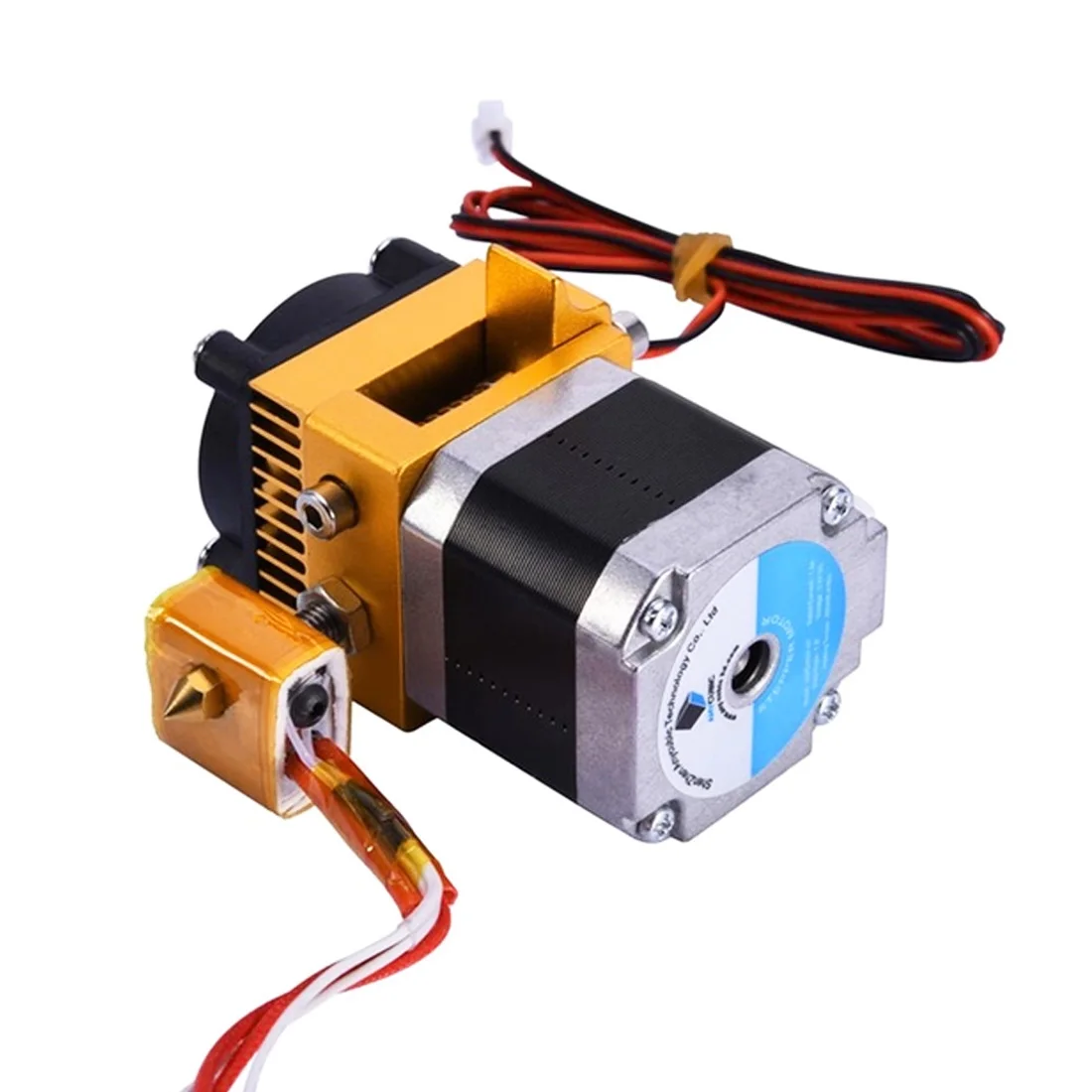 

0.4mm MK8 Extruder Head 3D Printers Parts J-head Hotend Nozzle Kit Extrusion with Box for Motor Aluminum Part