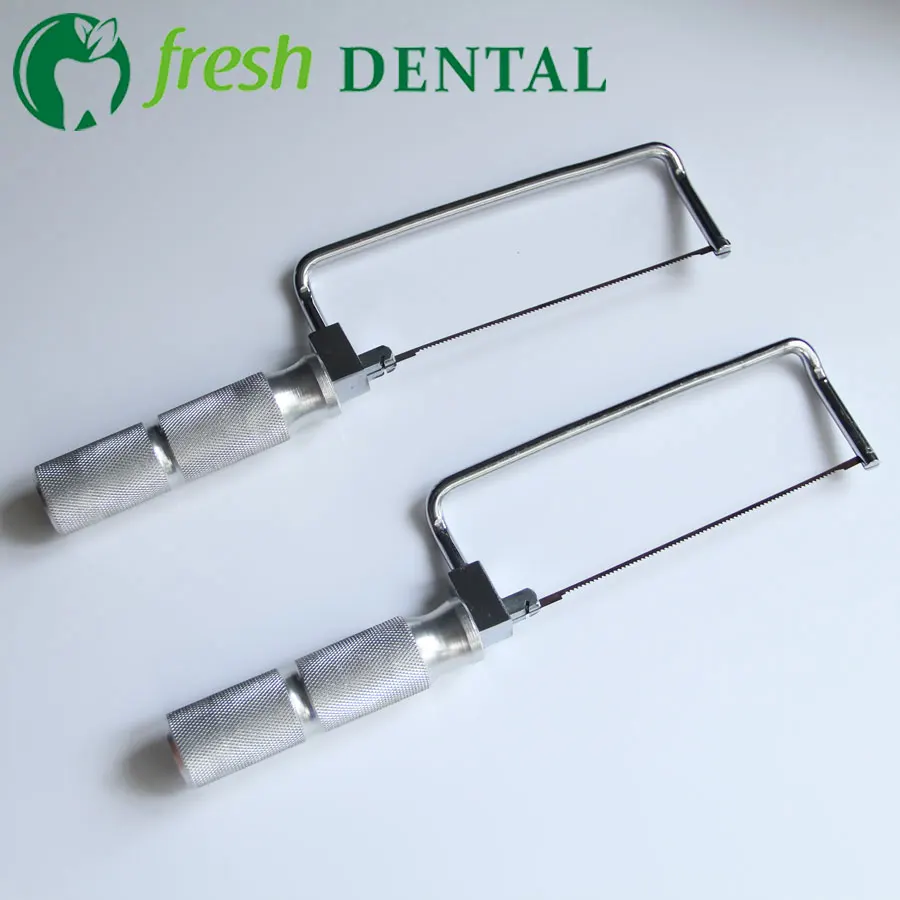 1PC Dental plaster saw bow frame Saw gypsum separation tool Dental lab