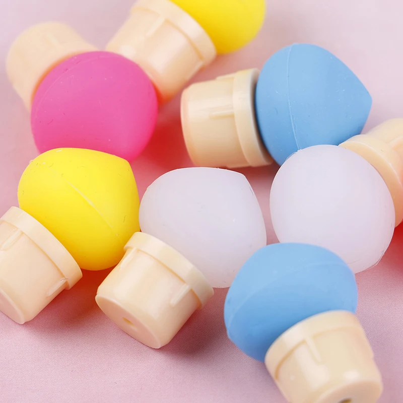 

Random Color 2PCS Replaceable Silicone Head For Gradient Colorful Brush Nail Art Brush Pen Heads Manicure Tool