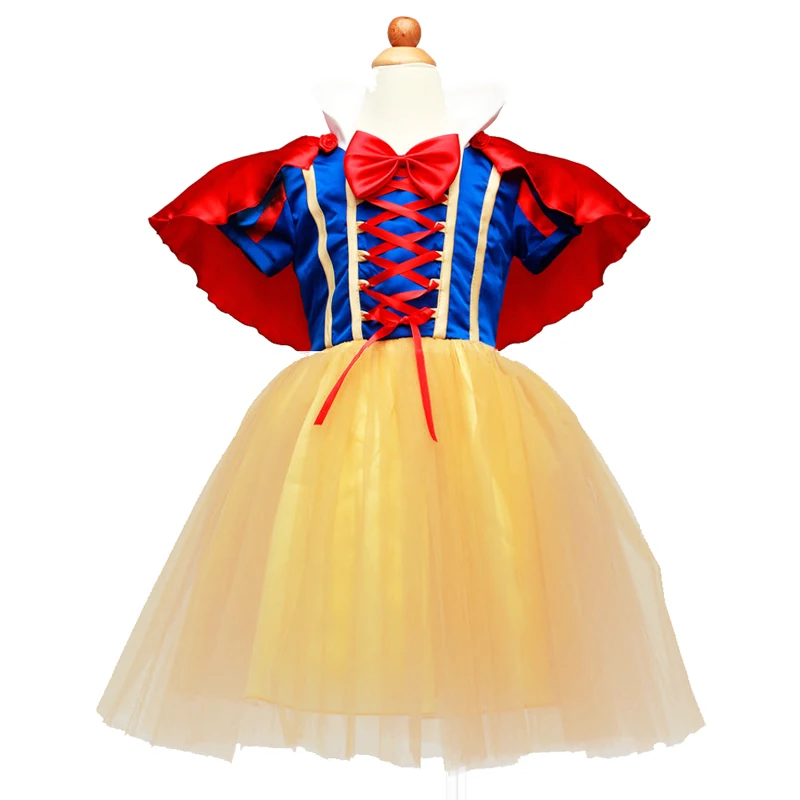 

Snow White Cosplay Dresses for Girls Party Princess Dress Children's Tulle Dress Baby Girl Tutu Dress Infant Christmas Costumes
