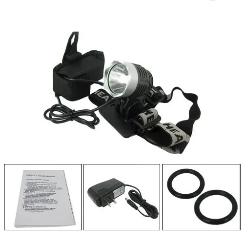 

1200 Lumen Super Bright CREE XML T6 LED Bike Light Headlamp, Waterproof 3 Mode Bicycle Flashlight