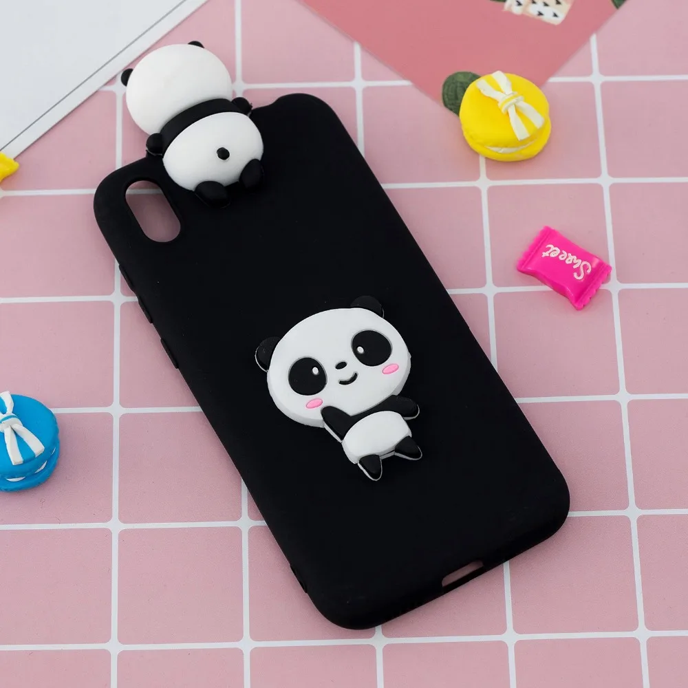 huawei pu case 3D Panda Cartoon Case sFor Huawei Y5P Y5 P Y6P Y7P Case For Huawei Y7 Y6 Y5 2019 Y9Prime Y7Prime Soft Silicone Phone Back Cover pu case for huawei