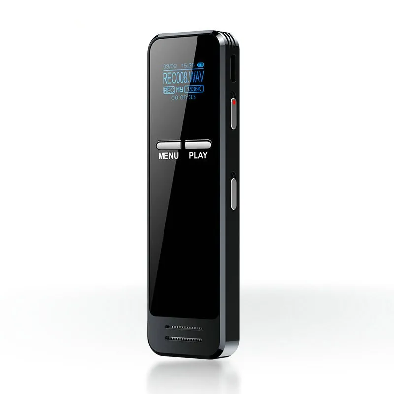 Yescool B9 16GB Диктофон ультра долгое время denoise HD стерео компактный металлический