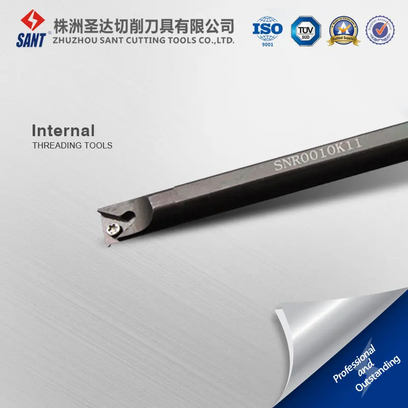

SNR0010K11 10mm Internal Threading Toolholder for CNC Machine