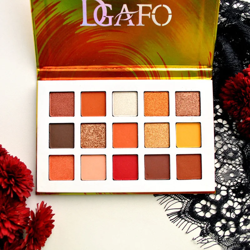 

DGAFO 15Color Eyeshadow Pallete Glitter Makeup Matte Eye shadow Long-lasting Make Up Palette Maquillage Paleta De Sombra