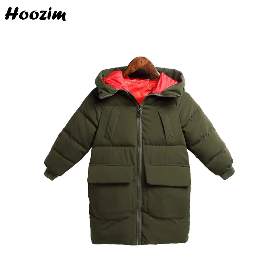 

Winter Long Jackets For Boys 9 10 11 Years Fashion Cotton Parka Children Autumn thick Warm Cartoon Coat Kids Nice Girls Clothing