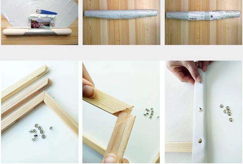 Frame e DIY-Painting By Numbers-Kits Painting Calligraphy Hand-Painted Unique Gift canvas painting