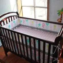 Комплект детской кроватки с вышивкой из 7 предметов, комплекты постельного белья для девочек, детские бамперы, включает в себя(4 бампера+ пододеяльник+ покрывало+ юбка для кровати