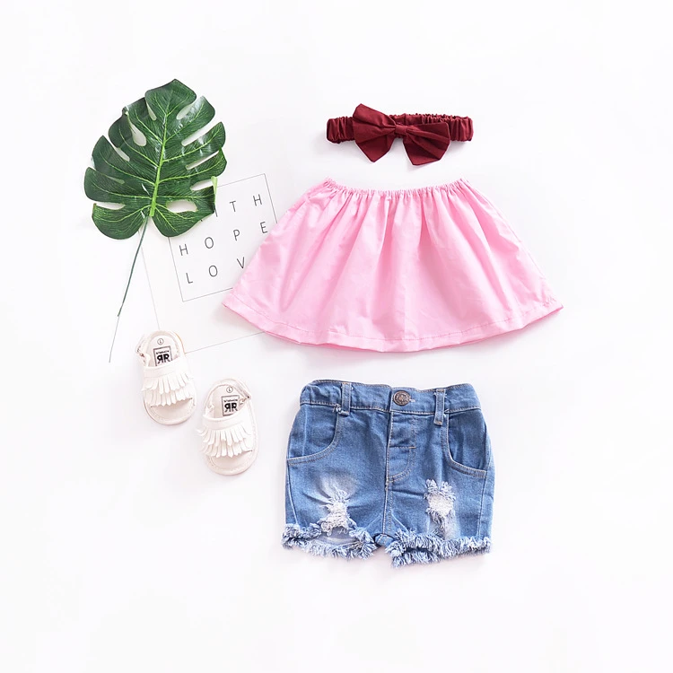 Fashion Summer Baby Clothing Newborn Baby Girl Off shoulder Crop Tube Tops T-shirt Tops Fashion Princess Kids Sunsuit Clothes (9)
