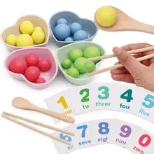 Kids Multi-functional Early Educational Clip Beads Learning Toy for Kindergarten