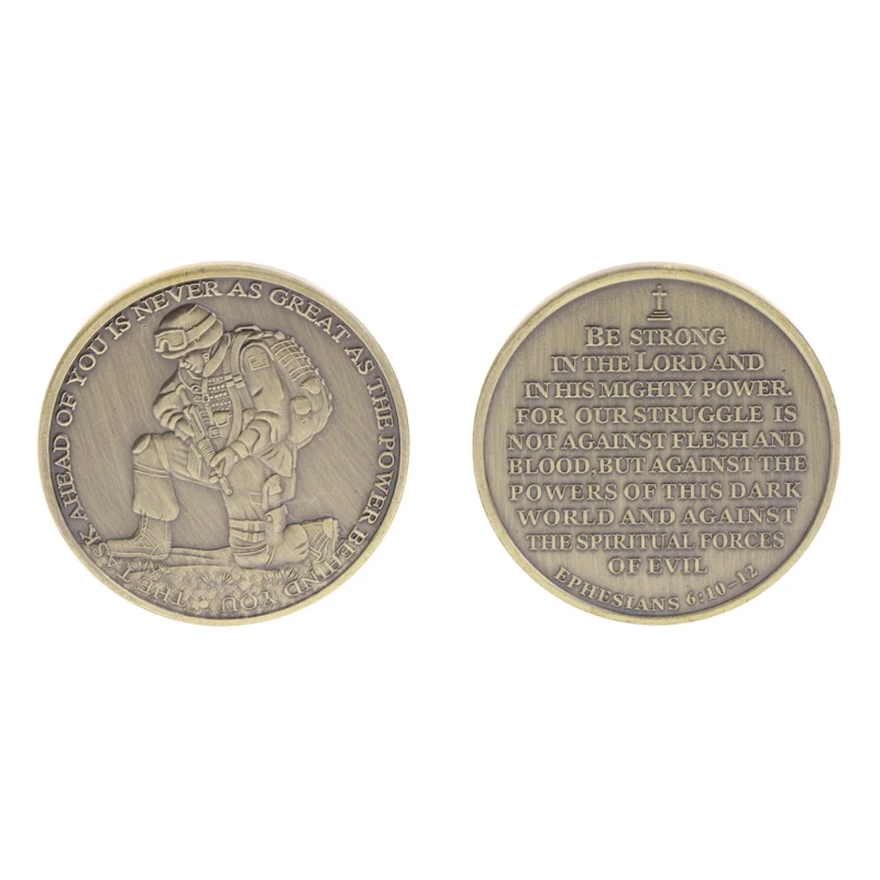 Памятная монета ефезианцы положительные слова сильная коллекция искусство подарок сувенир