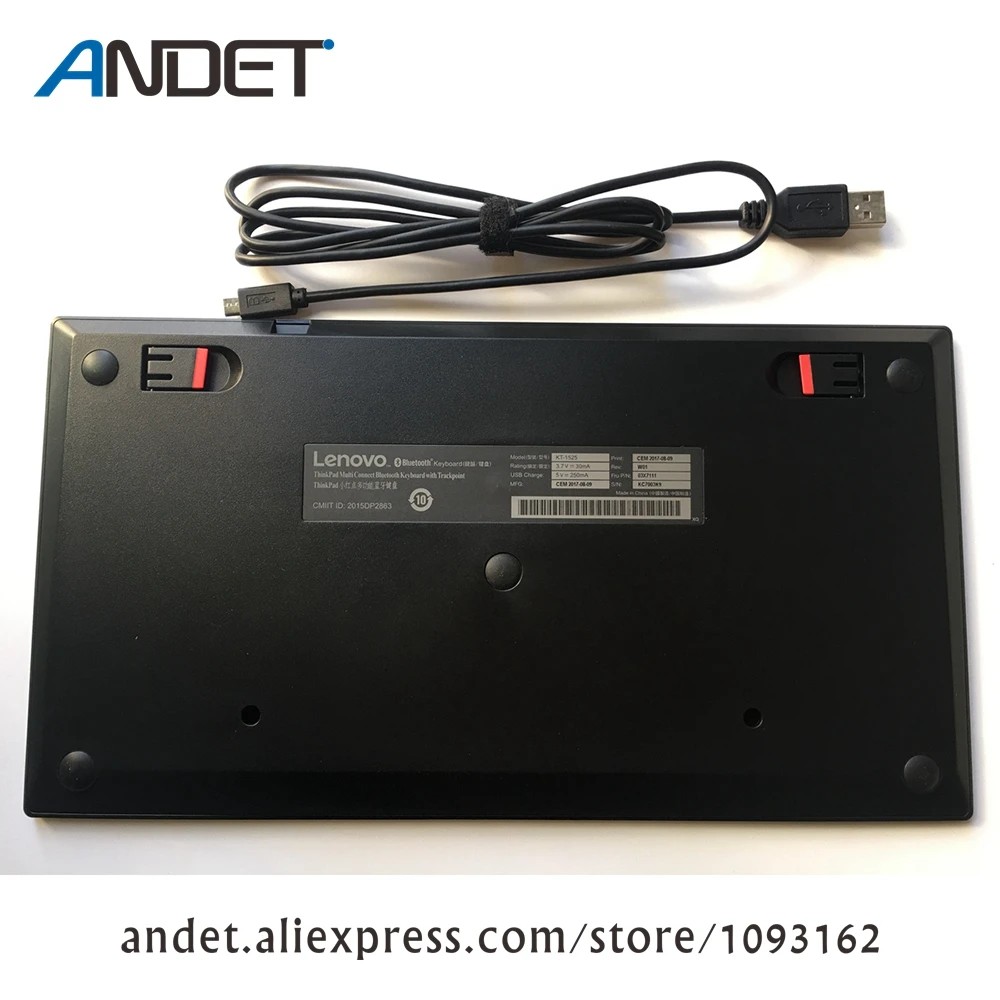4x30k12182 новый оригинальный Lenovo ThinkPad Bluetooth клавиатура Поддержка окно Android IOS multi