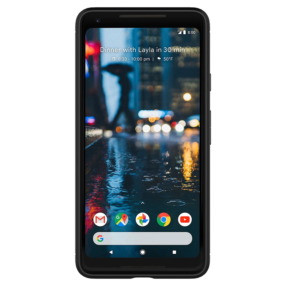 SPIGEN Google Pixel 2 XL чехол прочный Броня черный F17CS22279