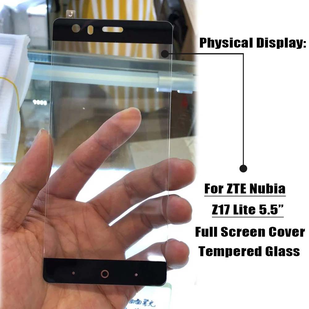 JONSNOW полное покрытие закаленное стекло для ZTE Nubia Z17 Lite 5 дюймовая Защитная пленка M2