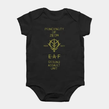 

Baby Onesie Baby Bodysuits kid t shirt Printed Cotton Short-Sleeve New Style zieg zeon Gundam