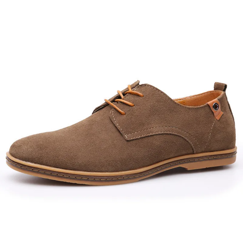 2017 New Luxury Brand Mens Casual Shoes Men Suede Genuine Leather 2017 New Luxury Brand Mens Casual Shoes Men Suede Genuine Leather Sneakers Male Summer Breathable Size 38 48 In S From