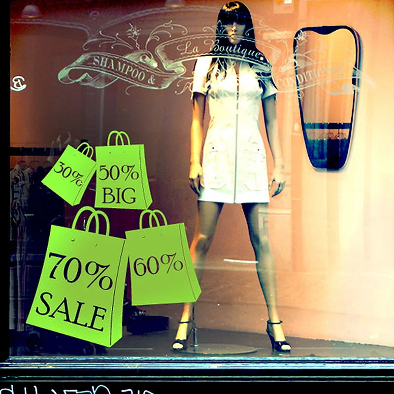 Магазин одежды Наклейка сексуальная леди девушки наклейка на стекло стену украшение магазин одежды наклейка гардероб декор витрины