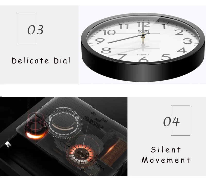 Double Sided Wall Clock (4)