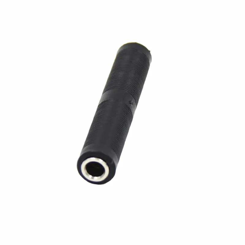 10pcs Pack 6 35mm 1 4 Stereo Female To 6 35mm Female Coupler Audio Headphone TRS Adapter
