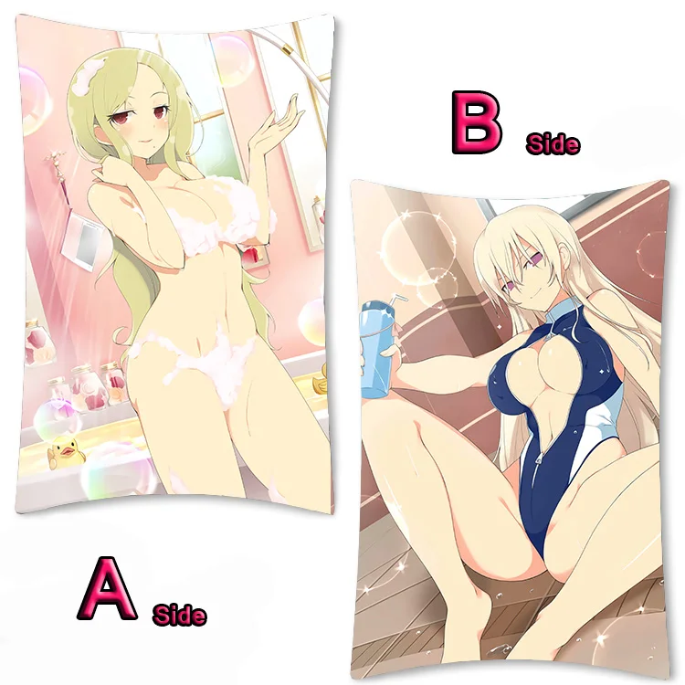 Аниме Senran Kagura Kayano Ai Shiraishi Ryouko Dakimakura обнимающая Подушка Чехол Otaku 2 стороны 35x55