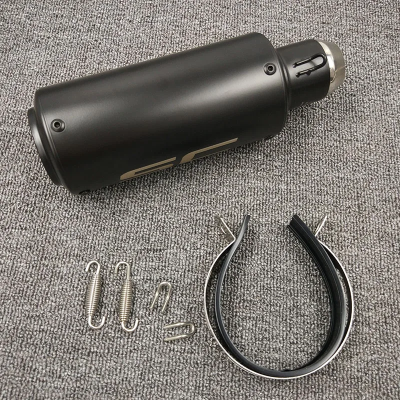 61MM S1000 RR Universal Motorcycle Exhaust Muffler Escape Moto with db killer For BMW S1000RR GSXR YZF R R6 Ninja Motorbike (6)