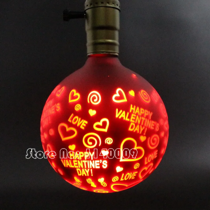 2 шт./лот осветительная лампа для праздников лазерная лампочка G125 украшения Дня