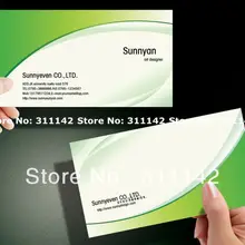 Бумага искусства Визитницы матовый посетите отображаемое имя карты Пользовательские печати хорошее качество