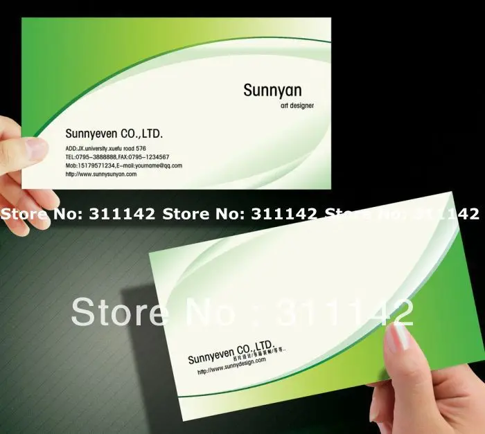 art paper business card matt visit name display cards custom printing free shipping good quality in business cards from office school supplies on